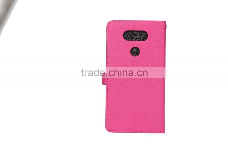 MMT Litchi Grain wallet leather flip case for LG G5 photo frame holder leather case with card slot for LG G5