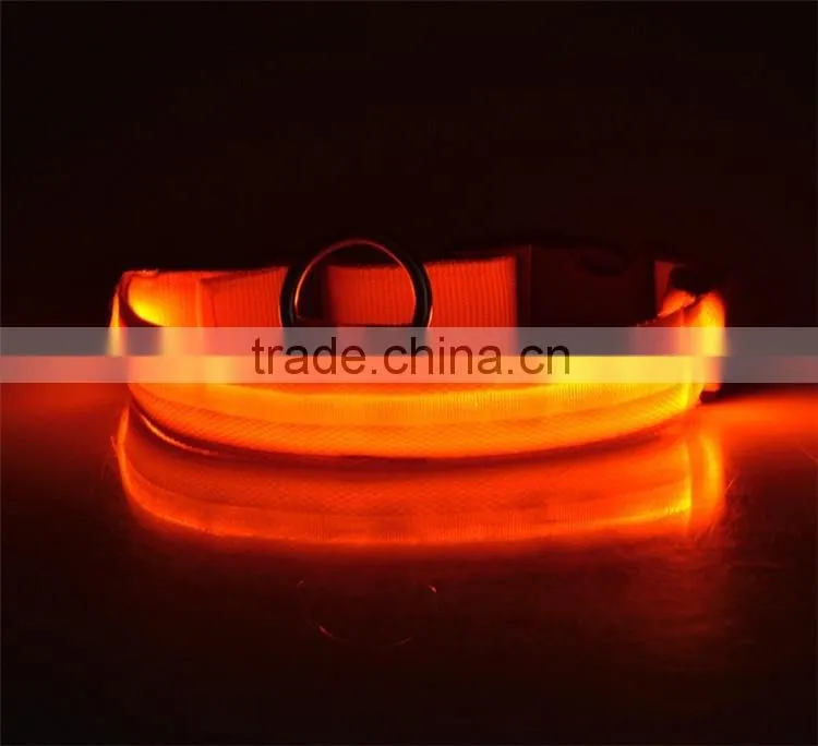 Pet LED Dog Collar LED Flashing Glow LED Dog Cat Collar