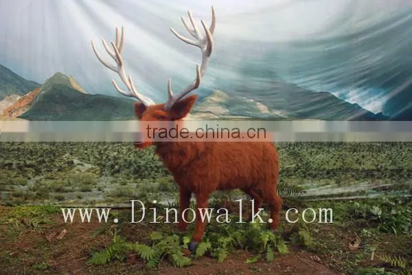 Hot Sale Factoty Trade Assurance Red Deer Robot Simulation Animal