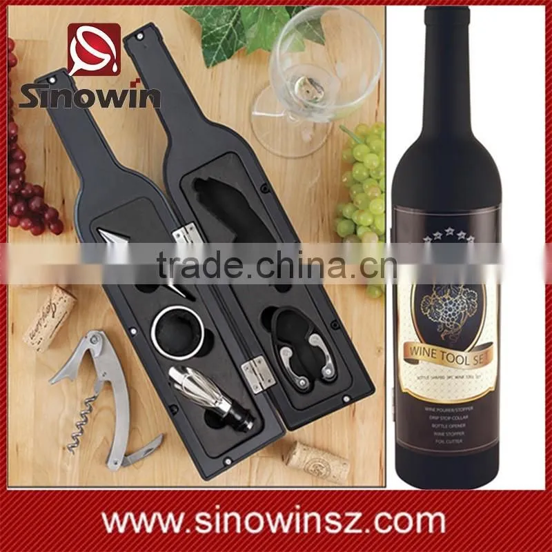 Wine Opener Tool Sets 5 Pieces Bottle Wine Accessory Sets Wine Corkscrew Set
