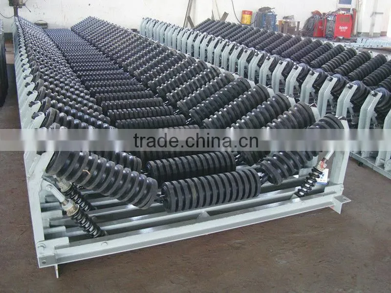 High quality Trough carrying belt conveyor roller/idler group/frame for coal washing by CE/iso biggest/largest manufacturer