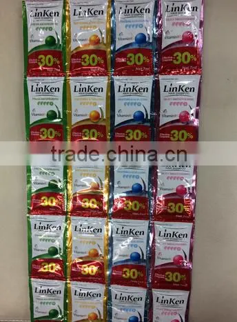 Factor supply automatic sachet packing machine to pack shampoo and oth ker hair products mainly 10 ML per pack sale