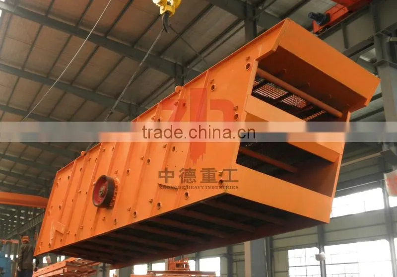 2014 Hot sale energy saving vibrating screen / sand vibrating screen / dewatering vibrating screen with CE and ISO