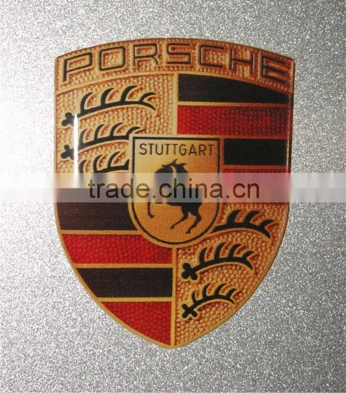 Fridge Logo Self Adhesive 3D Resin Doming Sticker