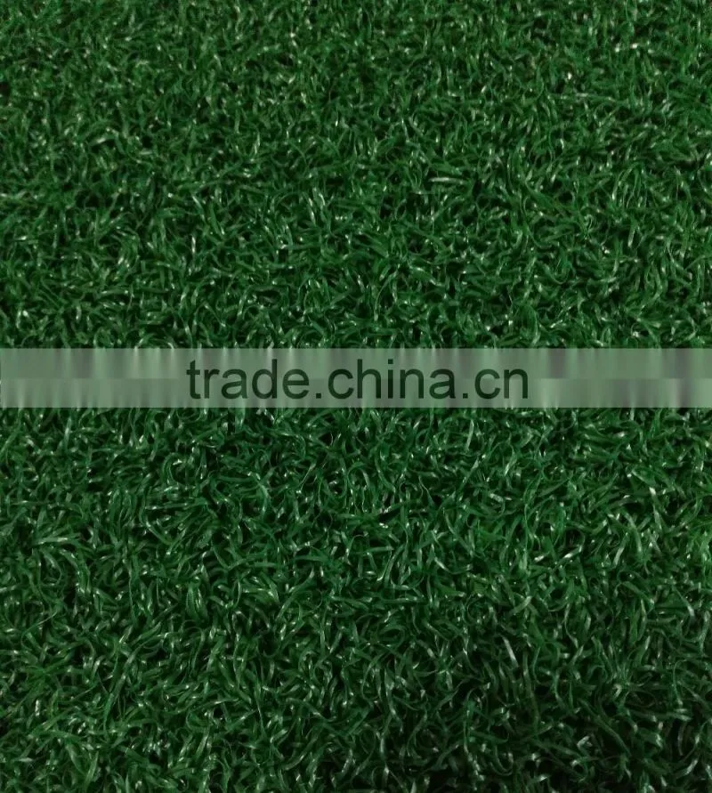 15mm Q Shape Decoration Synthetic Grass Turf Lawn SS-045012-Q Without Infill