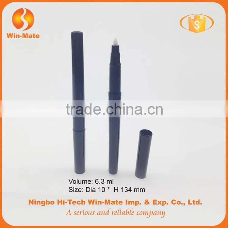 slim and long black factory supply wholesale empty lip pen