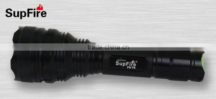 Shenzhen supfire F6 powerful LED flashlight