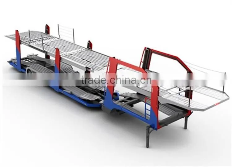 Auto transport carrier trailer , car carrier semi trailer for sale