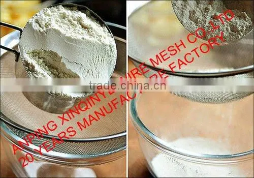STAINLESS STEEL WIRE MESH FLOUR SIEVE