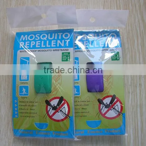 Silicone Anti Mosquito bracelet wristband Mosquito repellent band