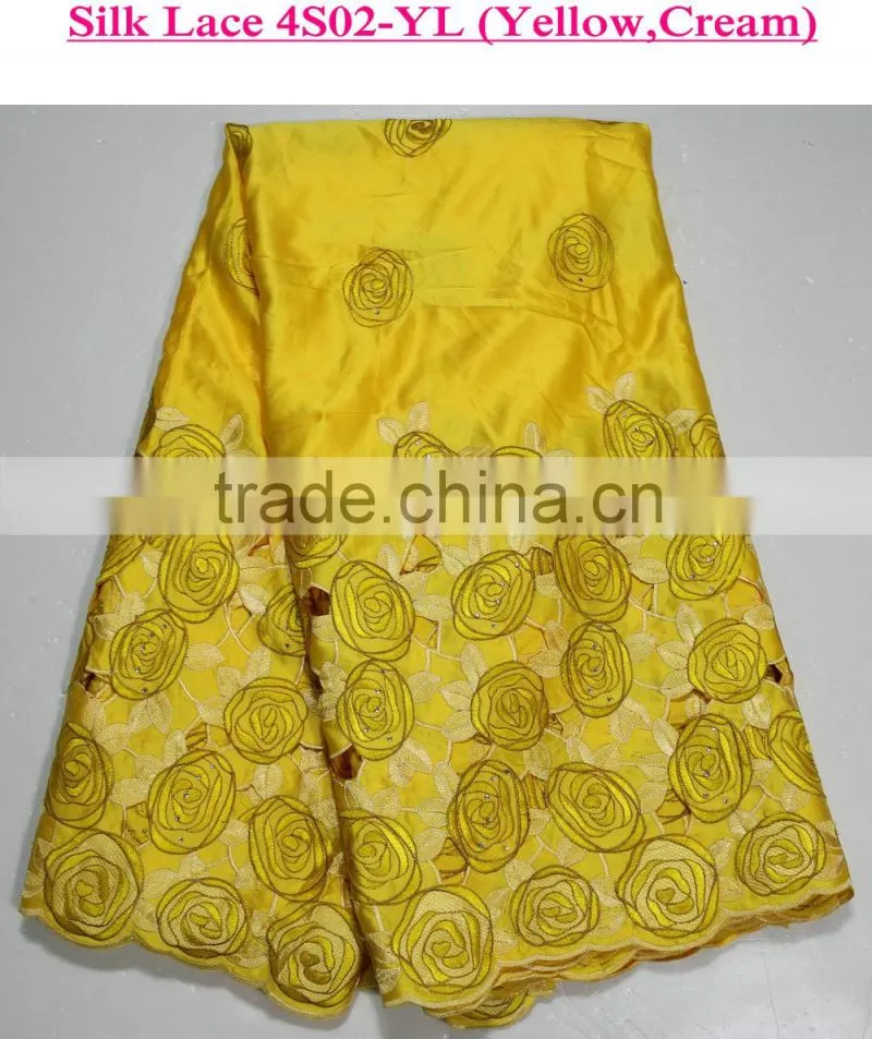 Fashion wedding dress raw silk fabrics natural silk fabric pure silk fabric