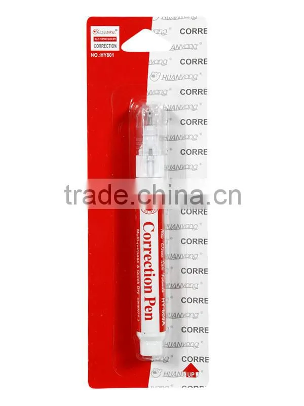 Correction pen fluid,liqud corrector whiteout make-up 601