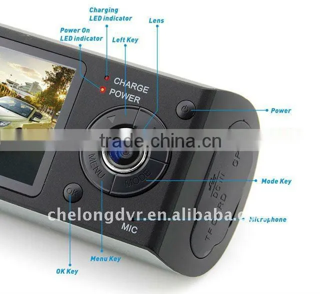free order sample Full HD1080P 3Inch LCD Screen Car Black Box