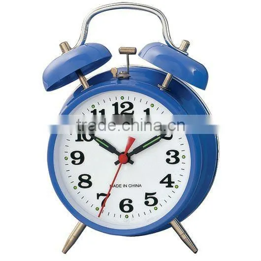 Mechanical alarm clock, loud voice alarm clock, metal clock