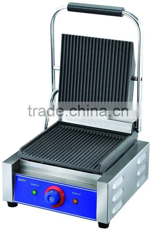 high efficiency high effect single plate gas griddle