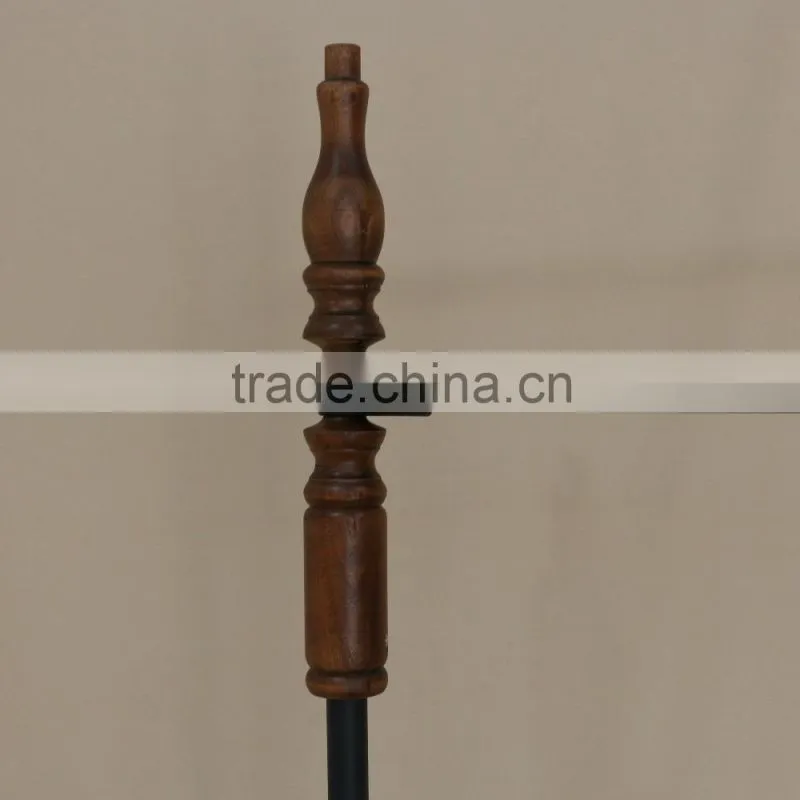 Chinese style wood flooring display rack