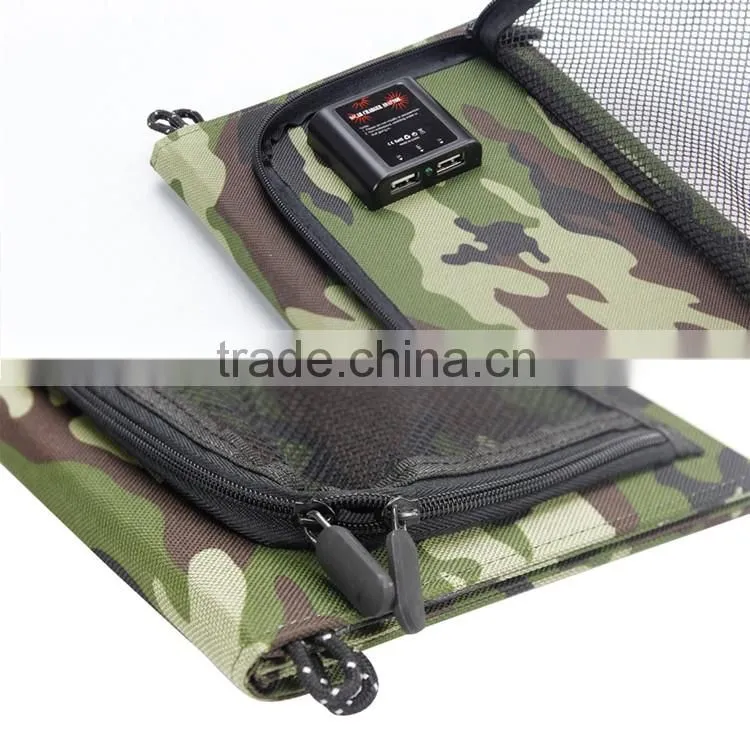 Waterproof solar power bank 12 watts flexible solar panel for ipad