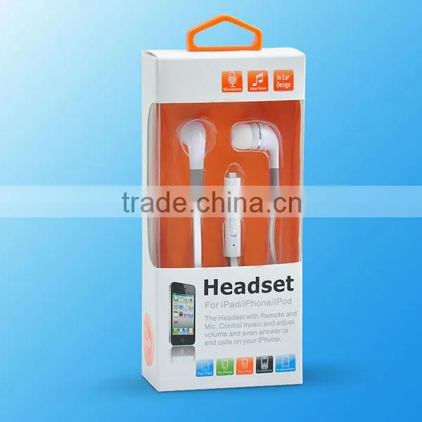 original henca stero earphone for iphone