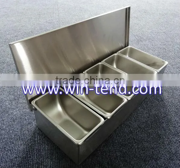 Stainless Steel Condiment Set