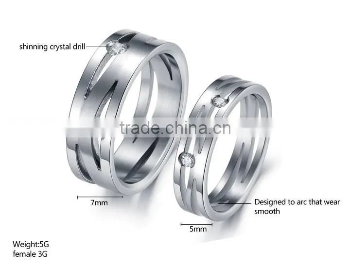 High Quality Silver Couple Rings Jewelry Peruvian Wedding Rings