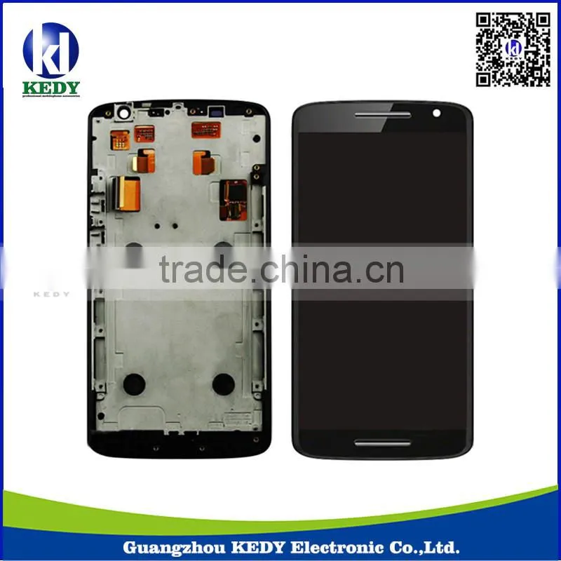 Original Cell phone LCD Touch Screen for Moto X Play X3 with Frame and Digitizer Screen Replacement