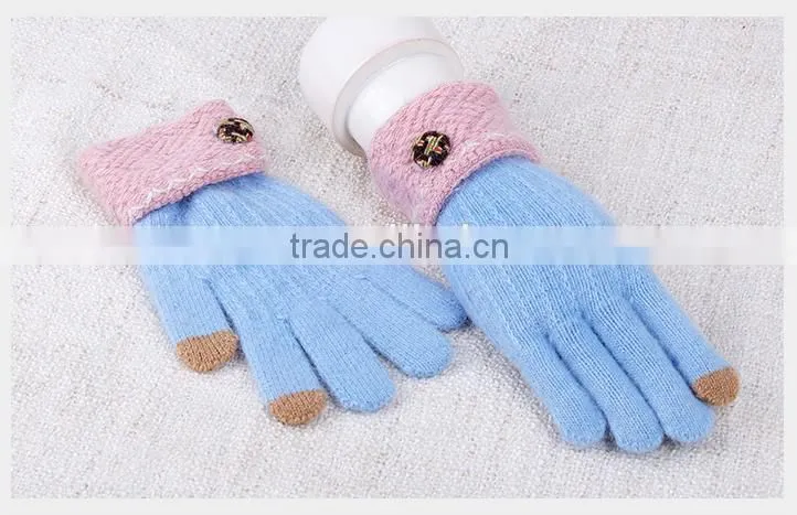Hot Christmas Gift For Girlfriend Cute Design Touch Screen Gloves For All Smart Devices