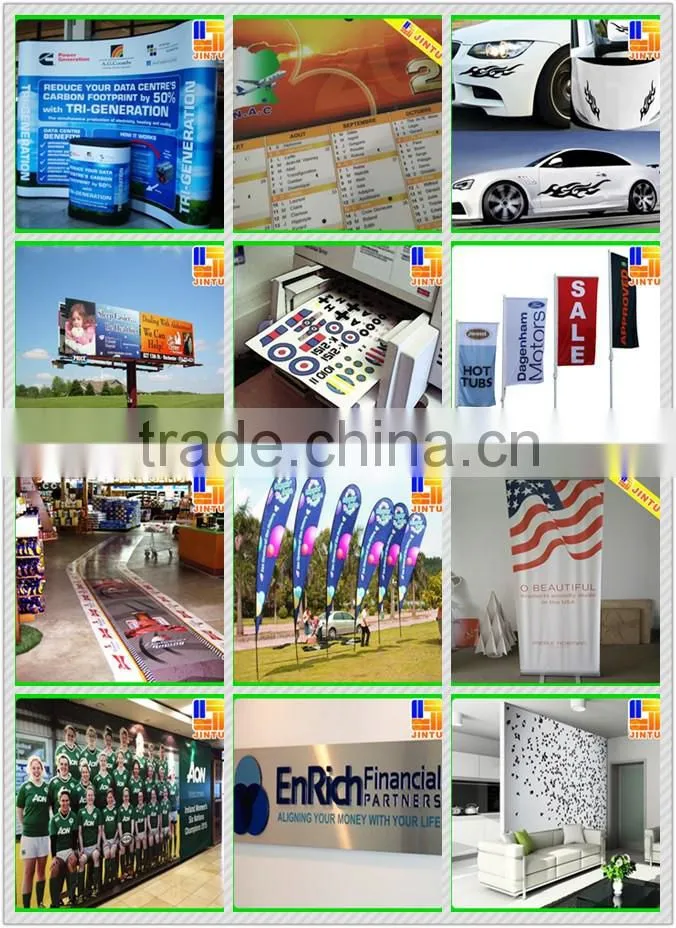 2016 Indoor Cloth Banner, Polyester Banner for Restaurant
