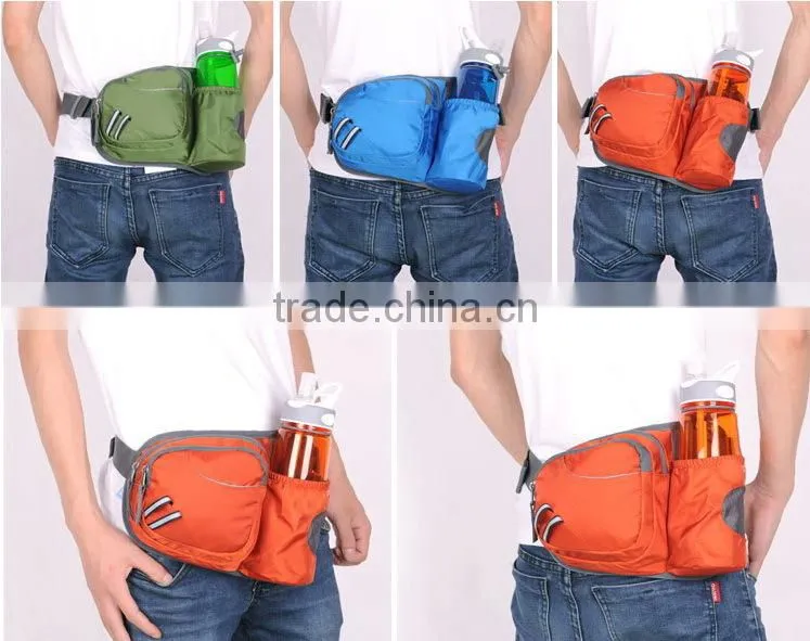 Outdoor cycling waist bags with bottle,belt bags