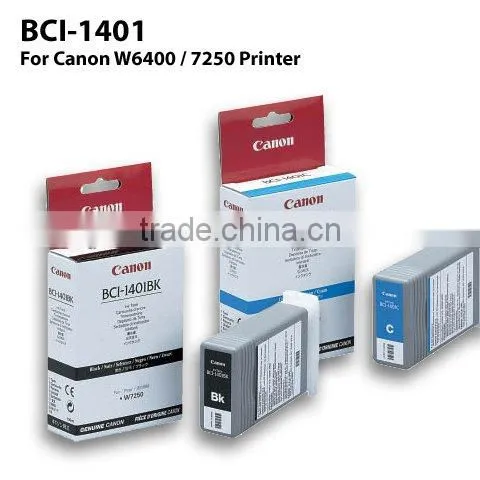 Original CANON ink cartridge BCI-1401 for CANON BJ-W6400 7250 Printer