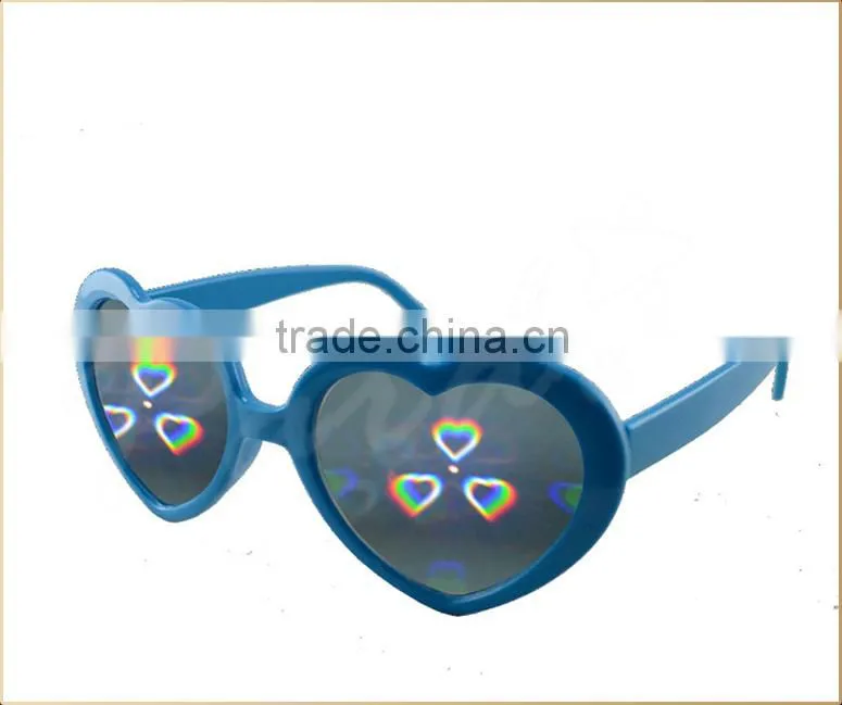 HOT Festival 3D plastic diffraction glasses,fireworks glasses