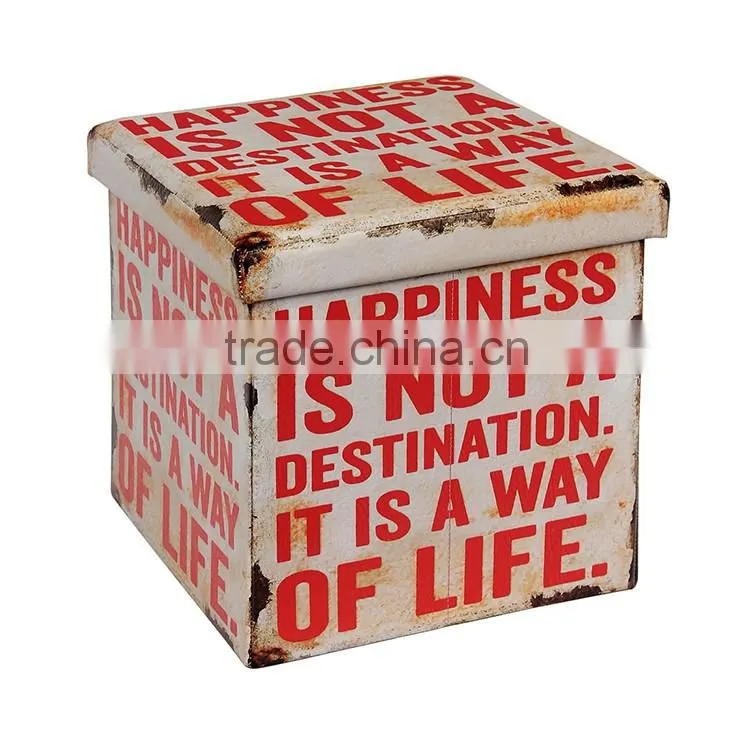 promotional furniture latest newest folding storage footrest ottoman