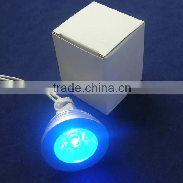 Aluminium alloy led rgb spotlight, ir control 5w rgb spotlight
