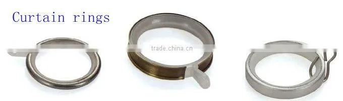 S shape curtain pipe tube holder bracket accessories curtain