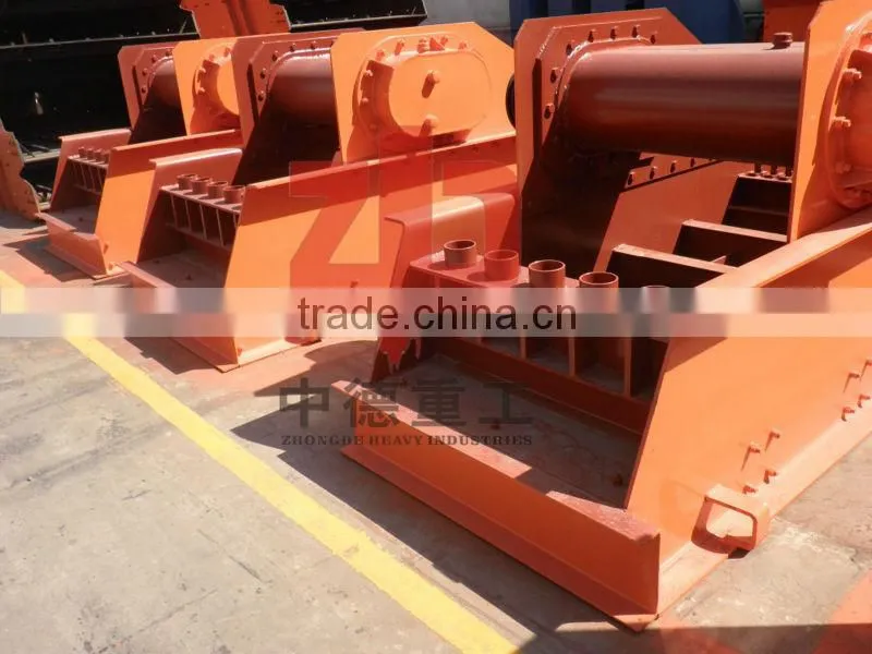 Zhongde low price high capacity rock crusher production line/Complete silica sand crushing production line