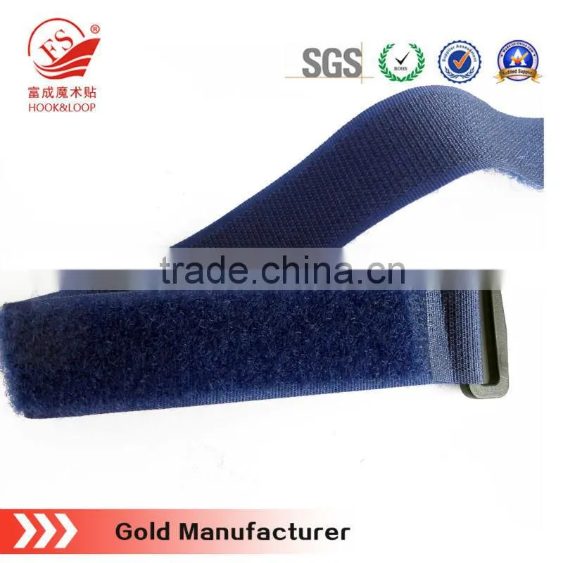 Hot nylon magic hook and loop cable tie tag
