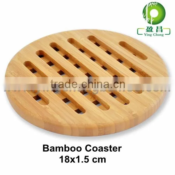 clear round glass coasters crystal coaster set bamboo coaster