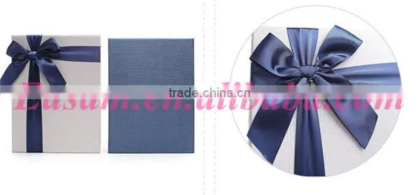 Wholesale custom gift packaging box rectangle shape hard paper gift box design