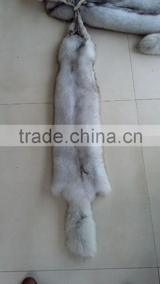 2015 Silver Fox Fur Skin / Real Fox Skin / Natural Fox Fur Skin For Sale