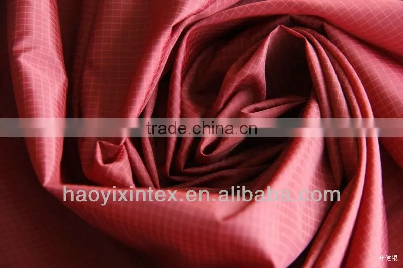 70D grid nlyon Taffeta Fabric