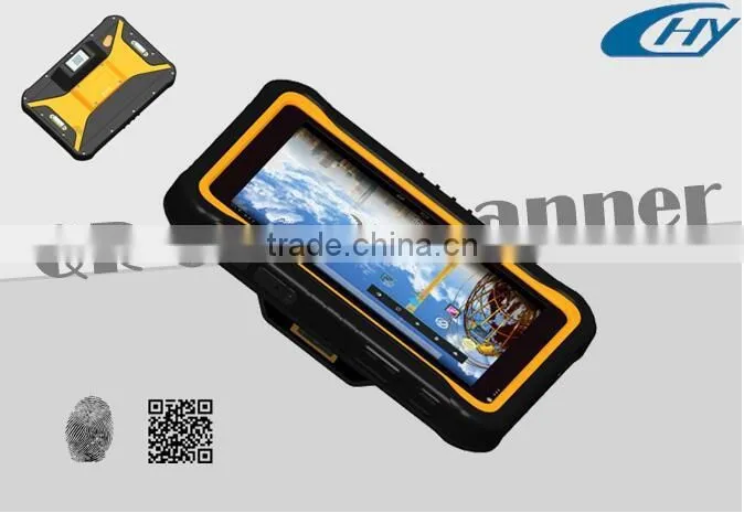 7 inch handheld Android 3G RFID QR code embedded tablet PC