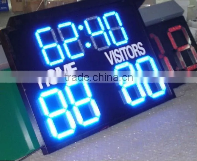 6 inches 7 segment countdown timer counter score indicator/led digital timer display