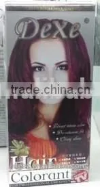hair color cream brands with Dexe high quality for hair color dye