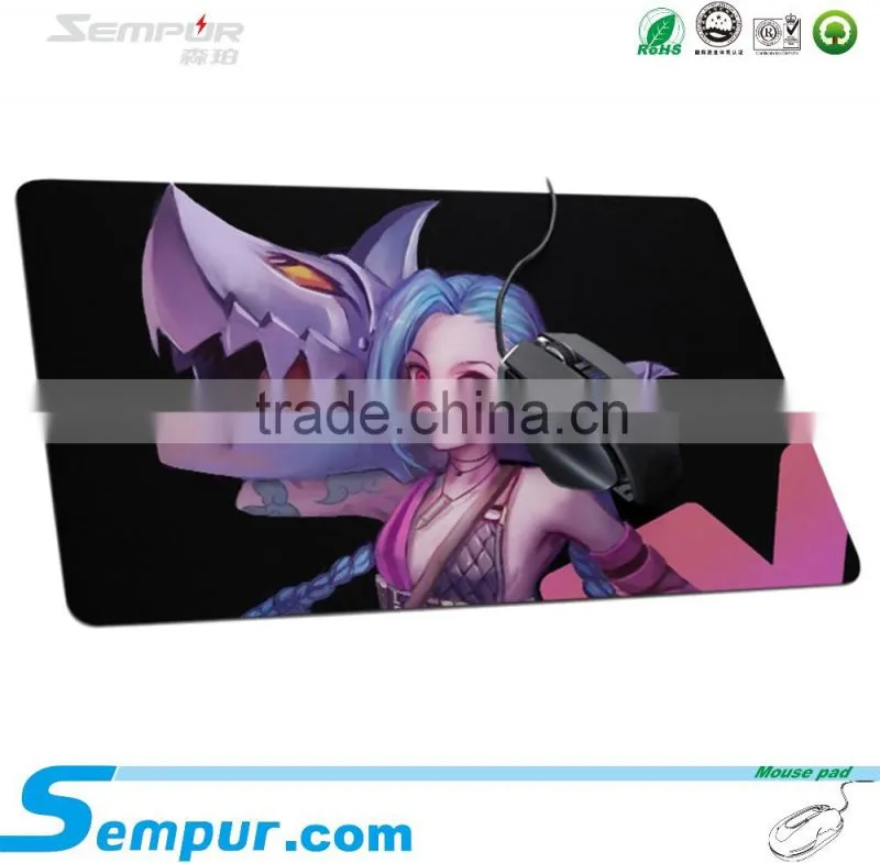 Sempur rubber gaming mouse pad high speed