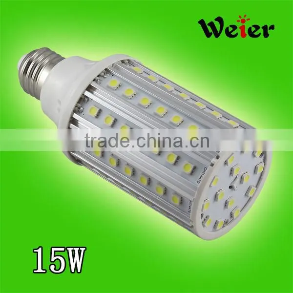 High Efficiency E27 84 SMD 15W Led 5050 Corn Lamp