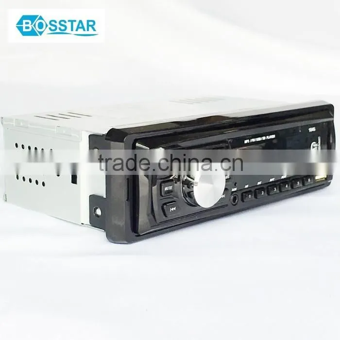 Fixed panel 1din Car MP3 Music Player with bluetooth FM transmitter and USB aux-in SD tf card BST-1045MP3