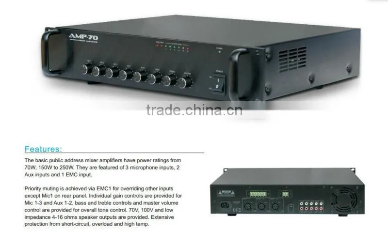 AMP-70 2014 New Design Professional Hi-Fi Amplifier