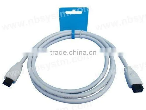 6 FT 9 to 9 PIN IEEE1394B iLINK FIREWIRE 800 CABLE