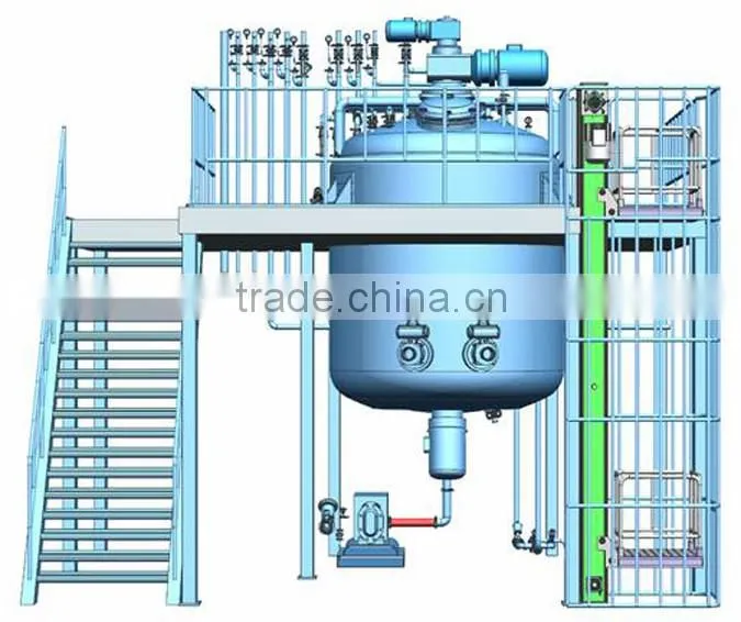 High quality stainless steel liquid detergent homogenizing mixing tank
