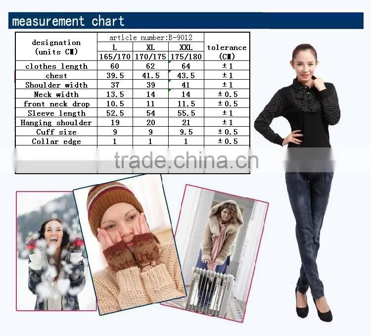Custom Woman 's Clothes merino wool t shirt made in china