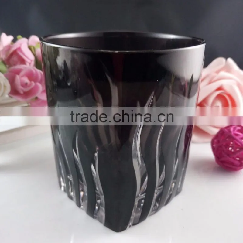 330ml beautiful crystal cup glass cup for wedding party and home
